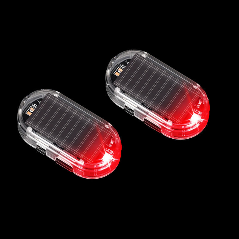 Zyntrex Solar Powered Car Anti-Theft Warning Light