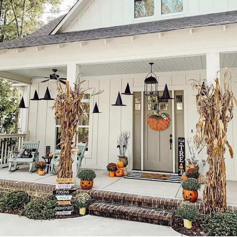 Pumpkin Fall Wreath