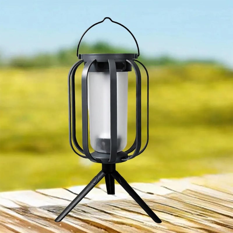 Layari — Dual Power Solar Lantern with Flickering Flame Effect