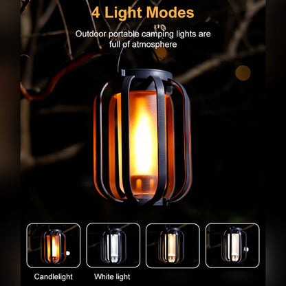 Layari — Dual Power Solar Lantern with Flickering Flame Effect