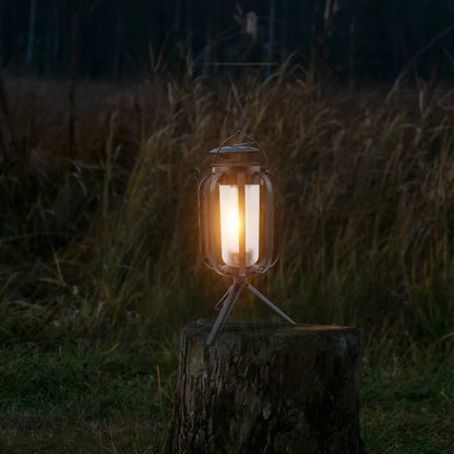 Layari — Dual Power Solar Lantern with Flickering Flame Effect