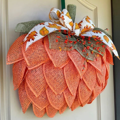 Pumpkin Fall Wreath