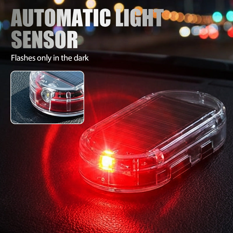 Zyntrex Solar Powered Car Anti-Theft Warning Light