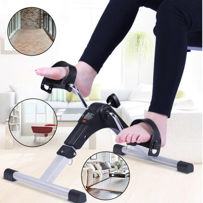 Zynomo Mini Folding Pedal Exerciser for Under Desk Use