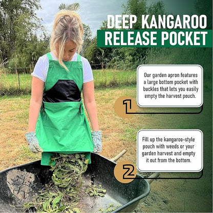 Cross Back Gardening Apron