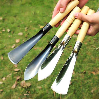 Grove Gardening Tools Set | Stainless Steel Weeding Shovel, Trowel, Rake