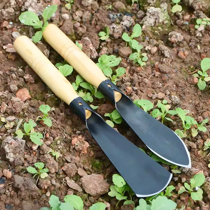 Grove Gardening Tools Set | Stainless Steel Weeding Shovel, Trowel, Rake