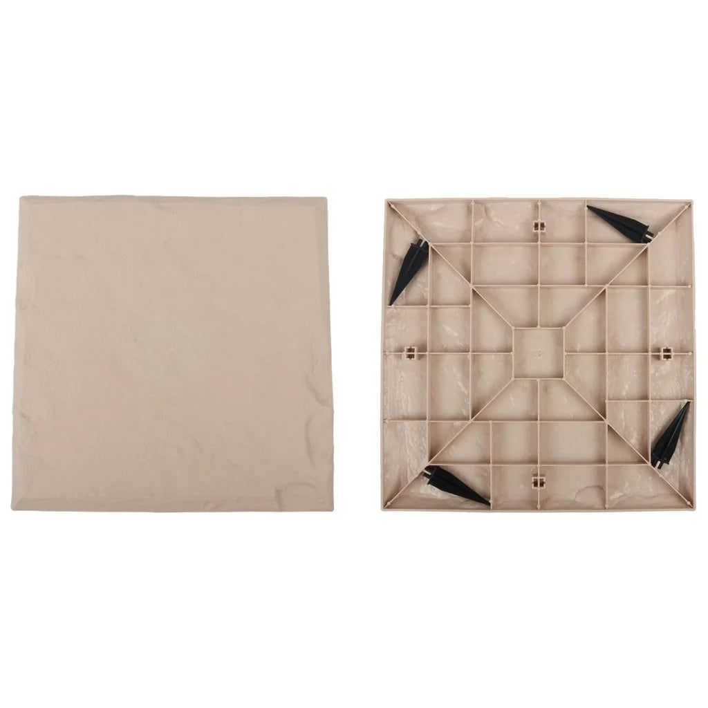 Natura Garden Stones | Durable Resin Decorative Stepping Stones for Pathways