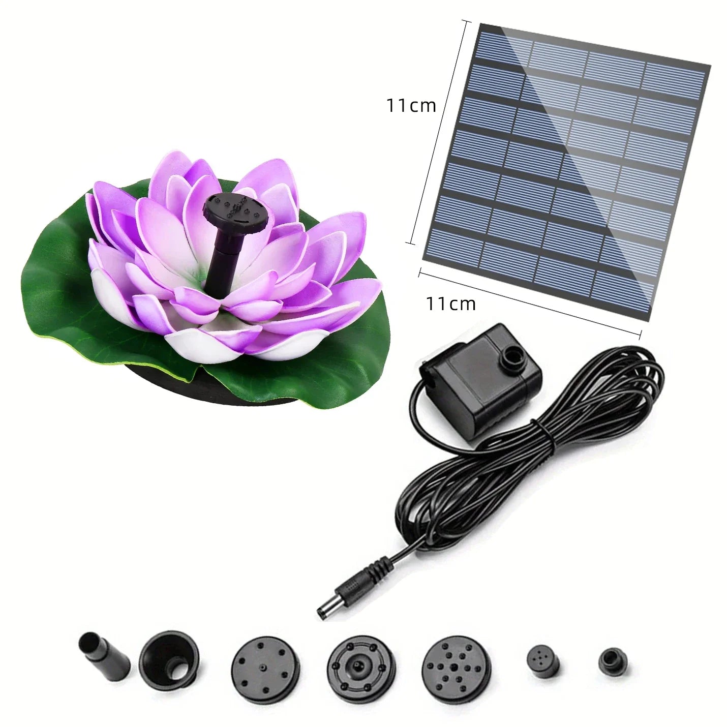 Solar Lotus Fountain