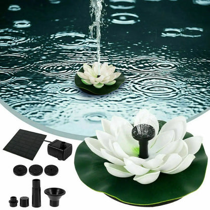Solar Lotus Fountain