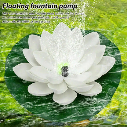 Solar Lotus Fountain