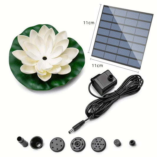 Solar Lotus Fountain