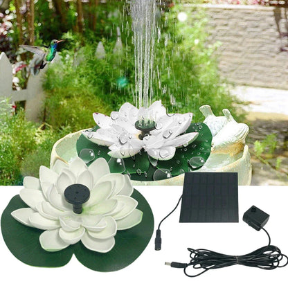 Solar Lotus Fountain