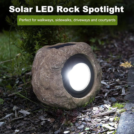 Sola Rock Lamp | Solar Powered, Waterproof