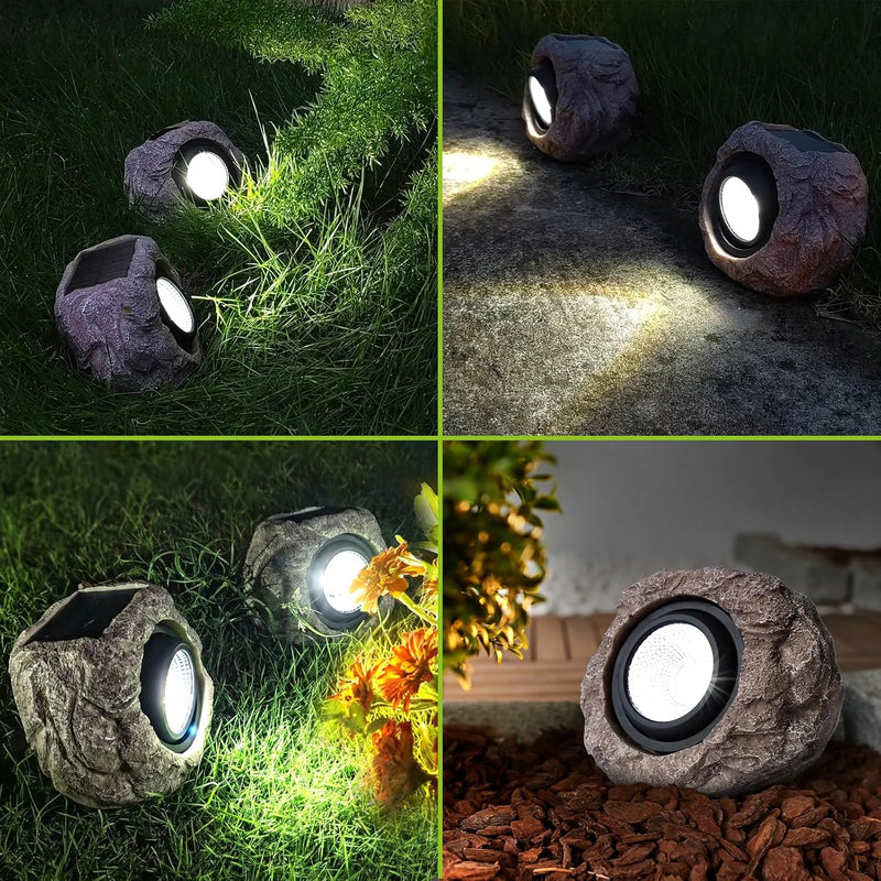 Sola Rock Lamp | Solar Powered, Waterproof