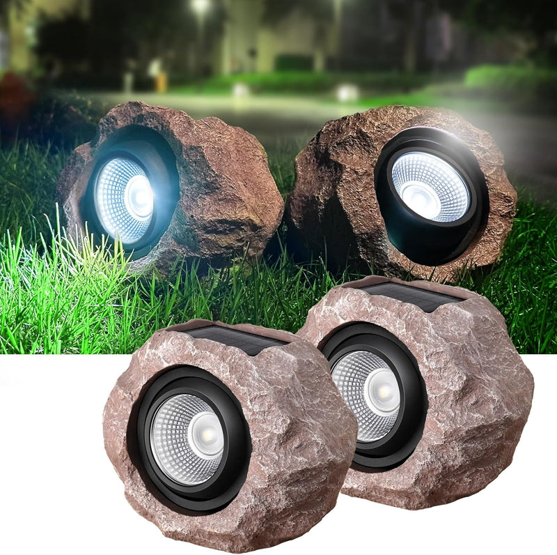 Sola Rock Lamp | Solar Powered, Waterproof