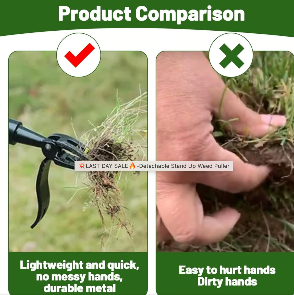 Wanda Garden Tool | Ergonomic Weed Removal