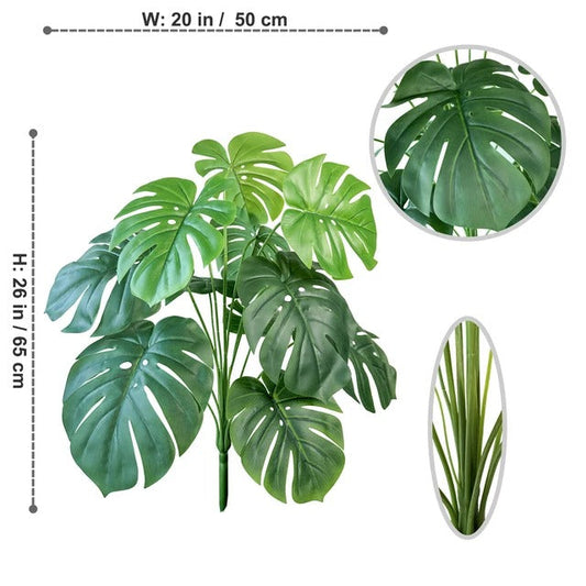 Artificial Monstera Plant