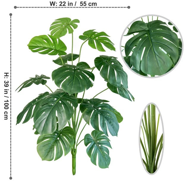 Artificial Monstera Plant