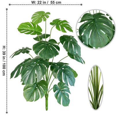 Artificial Monstera Plant