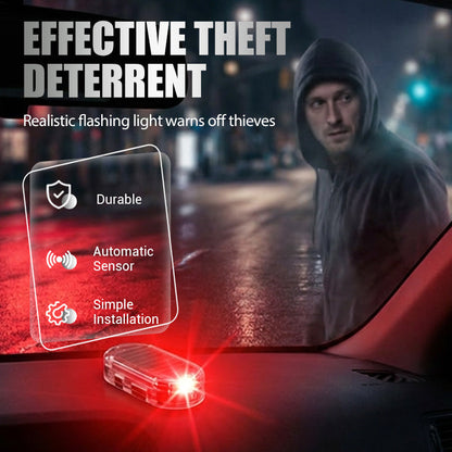 Zyntrex Solar Powered Car Anti-Theft Warning Light