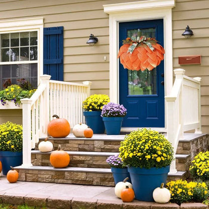 Pumpkin Fall Wreath