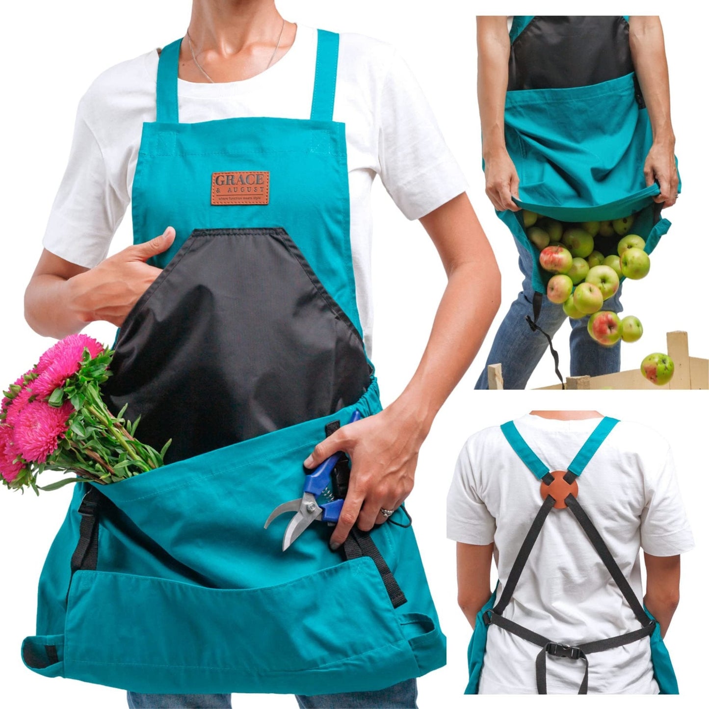 Cross Back Gardening Apron