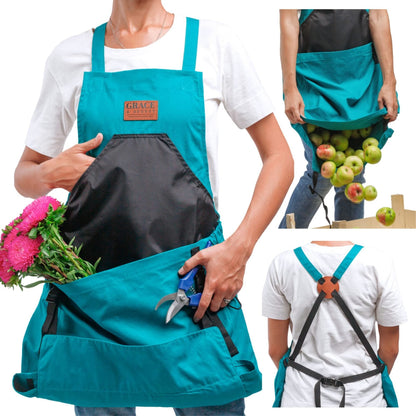 Cross Back Gardening Apron